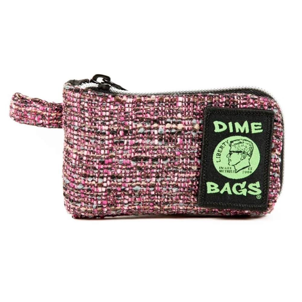 5" Padded Pouch From Dime Bags-Static Pink NWT
